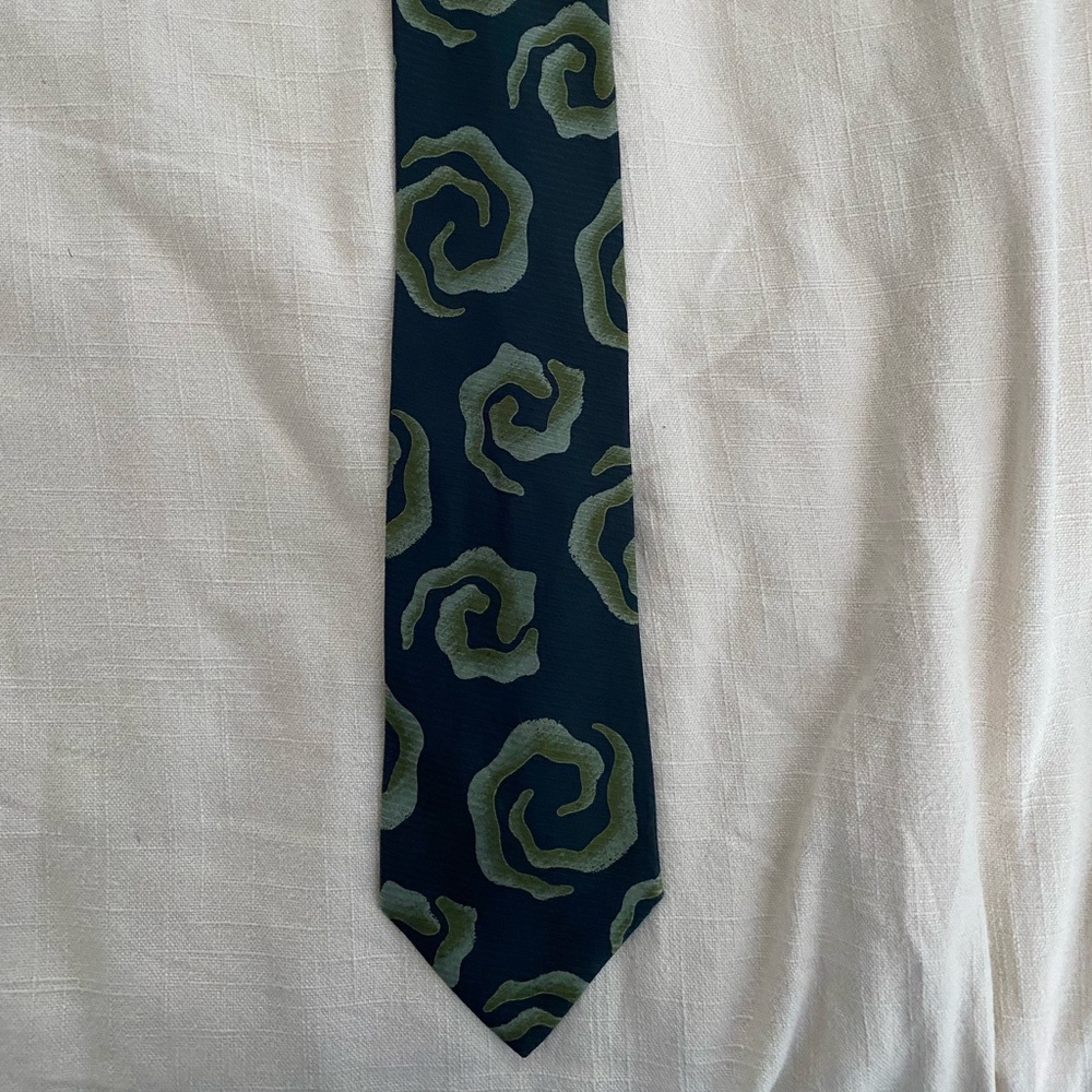 Georgio Armani Green Tie